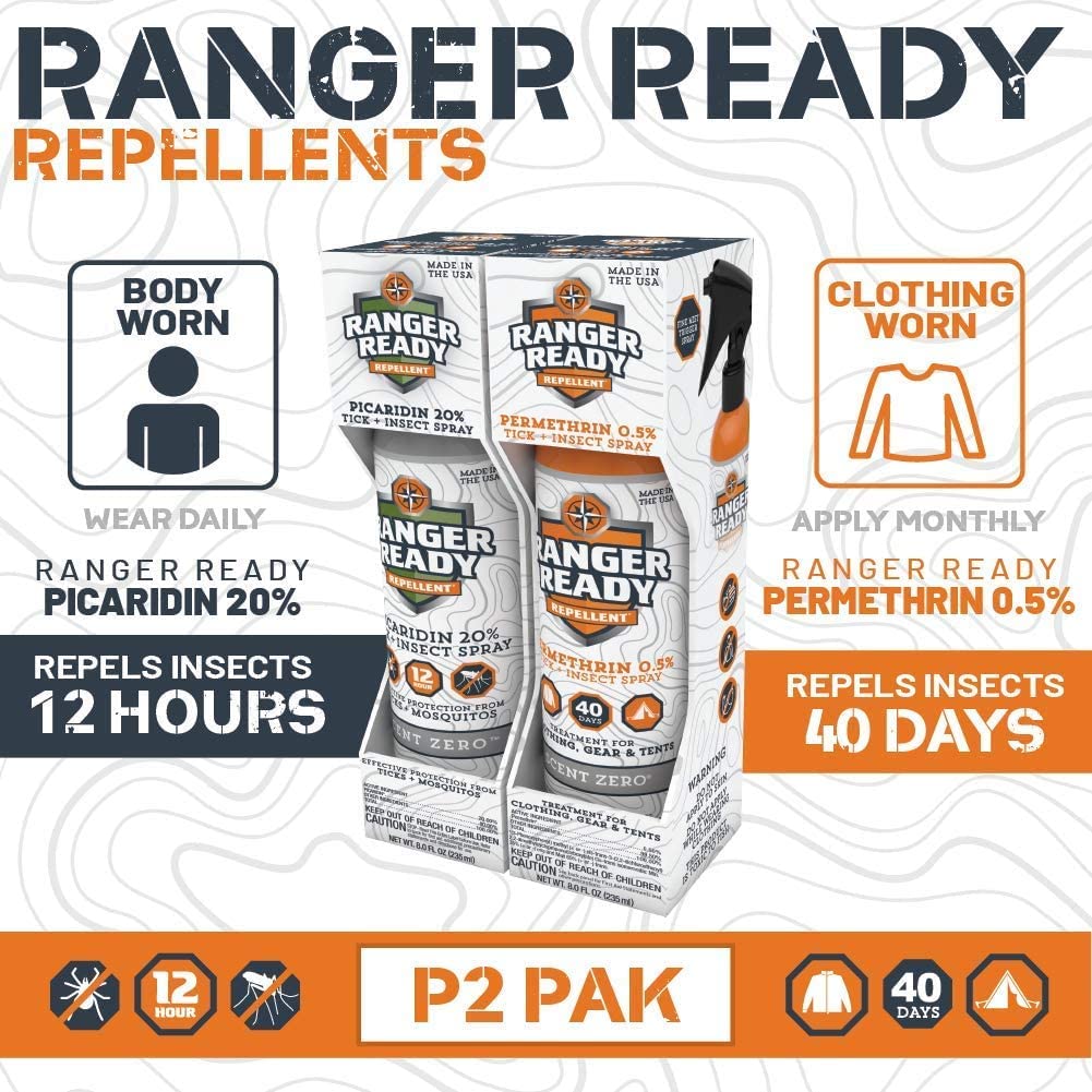 Ranger Ready Tick & Insect Repellent - Dual-Action


