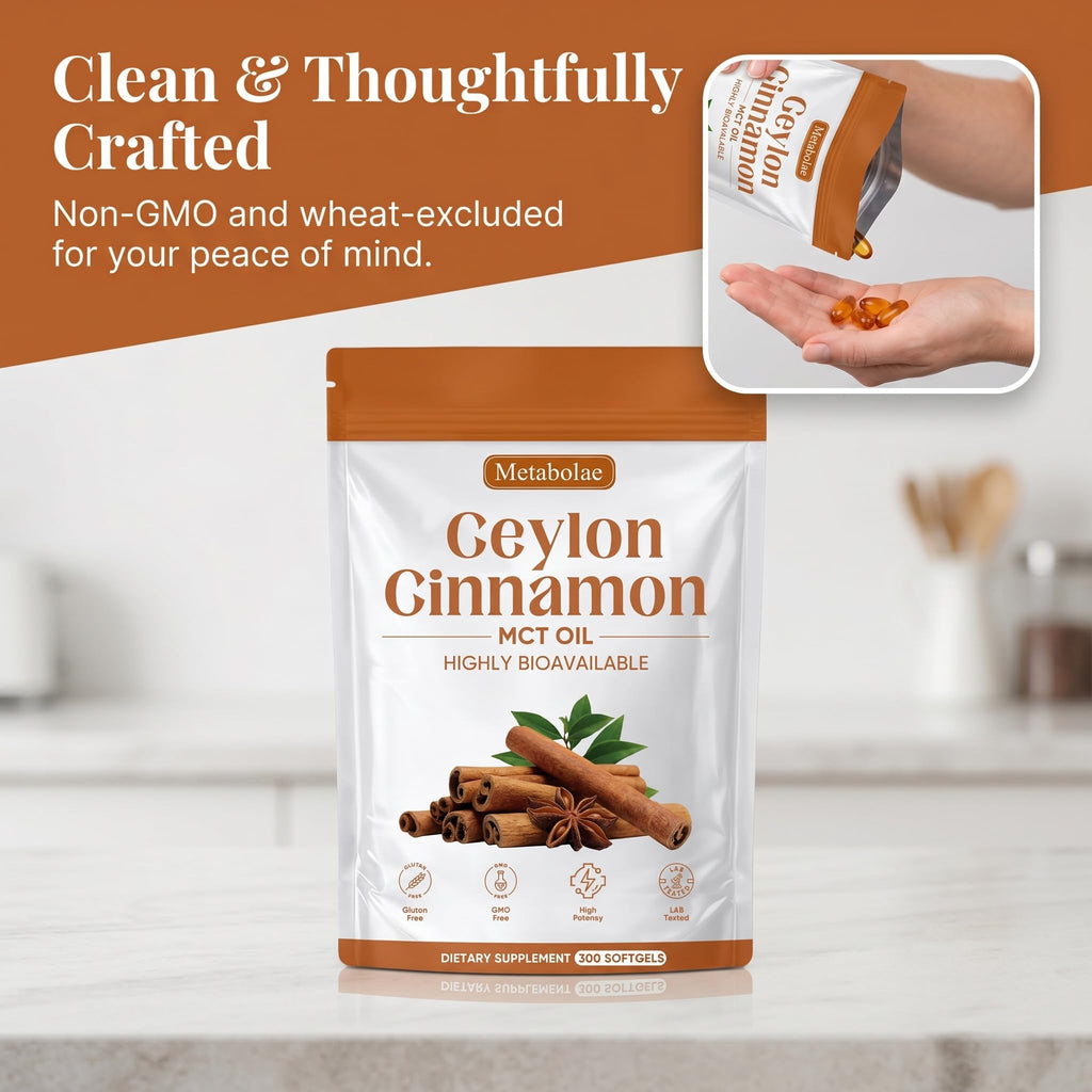 Metabolae Ceylon Cinnamon Dietary Supplement | Wellness

