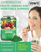 VIDAVITE Super Greens Gummies All-in-One Fruits & Veggies

