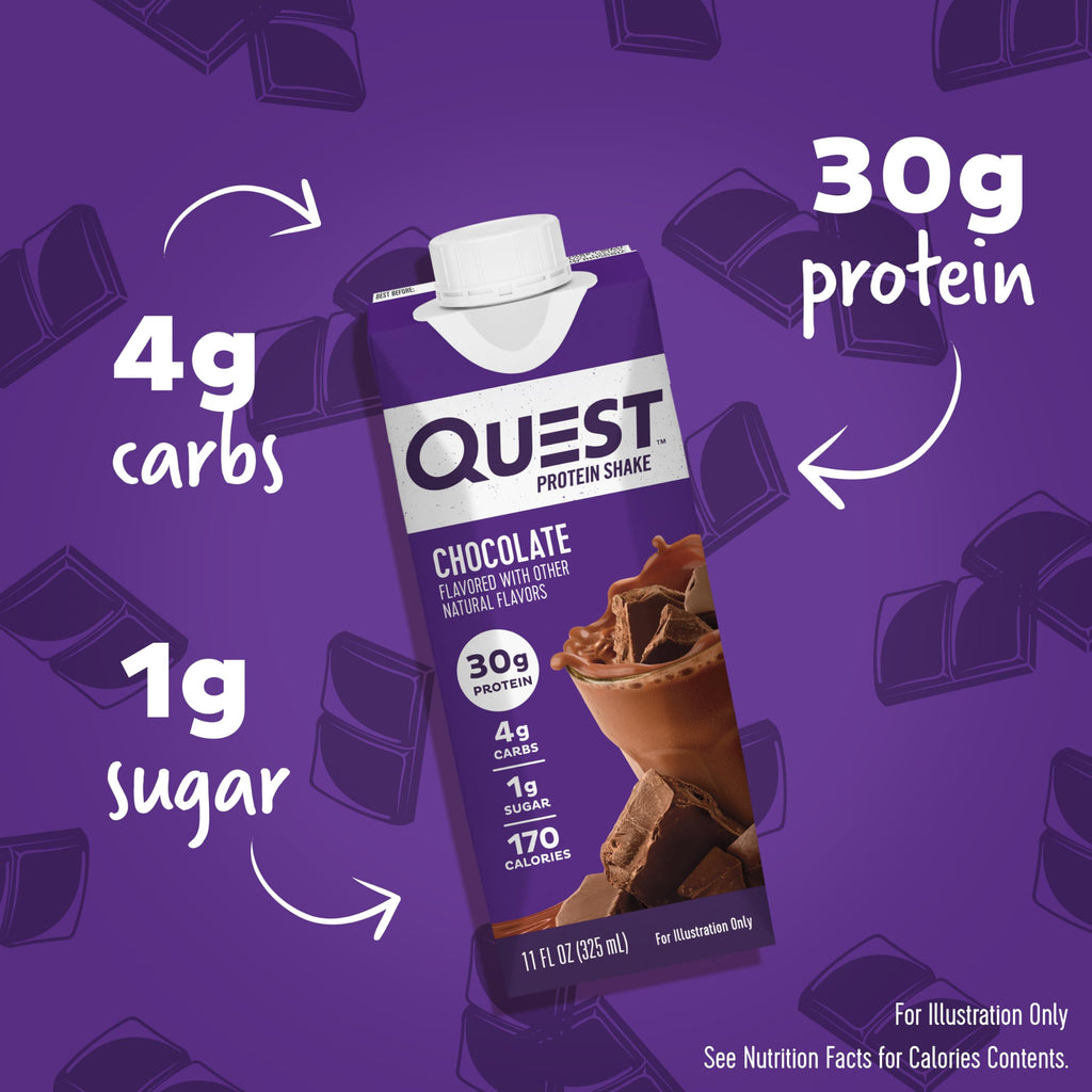 Quest Ready-To-Drink Protein Shake - 30g Protein

