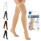 Truform 20-30 mmHg Unisex Thigh-High Compression Stockings

