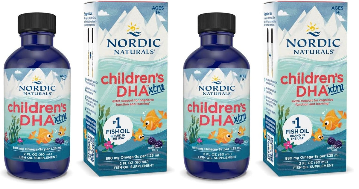 Nordic Naturals Children’s DHA Xtra BerryPunch Omega-3 for Kids