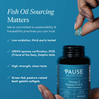 Pause Life Omega-3 with Vitamin D & K2 | Daily Wellness


