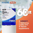 Rugby Clear Nicotine Patch Transdermal System for Quitting Smoking

