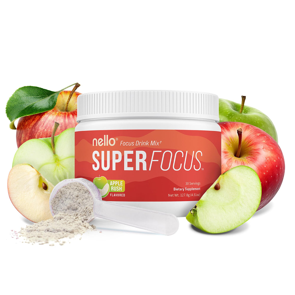 Nello Superfocus Nootropic Drink Mix for Focus and Clarity