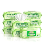 DAFI Flushable Wipes for Adults - Unscented Plant-Based

