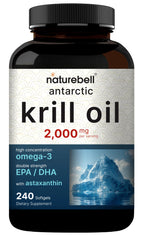 NatureBell Krill Oil Omega-3 Supplement for Joints

