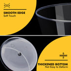 RACETOP Disposable Plastic Cups for Parties

