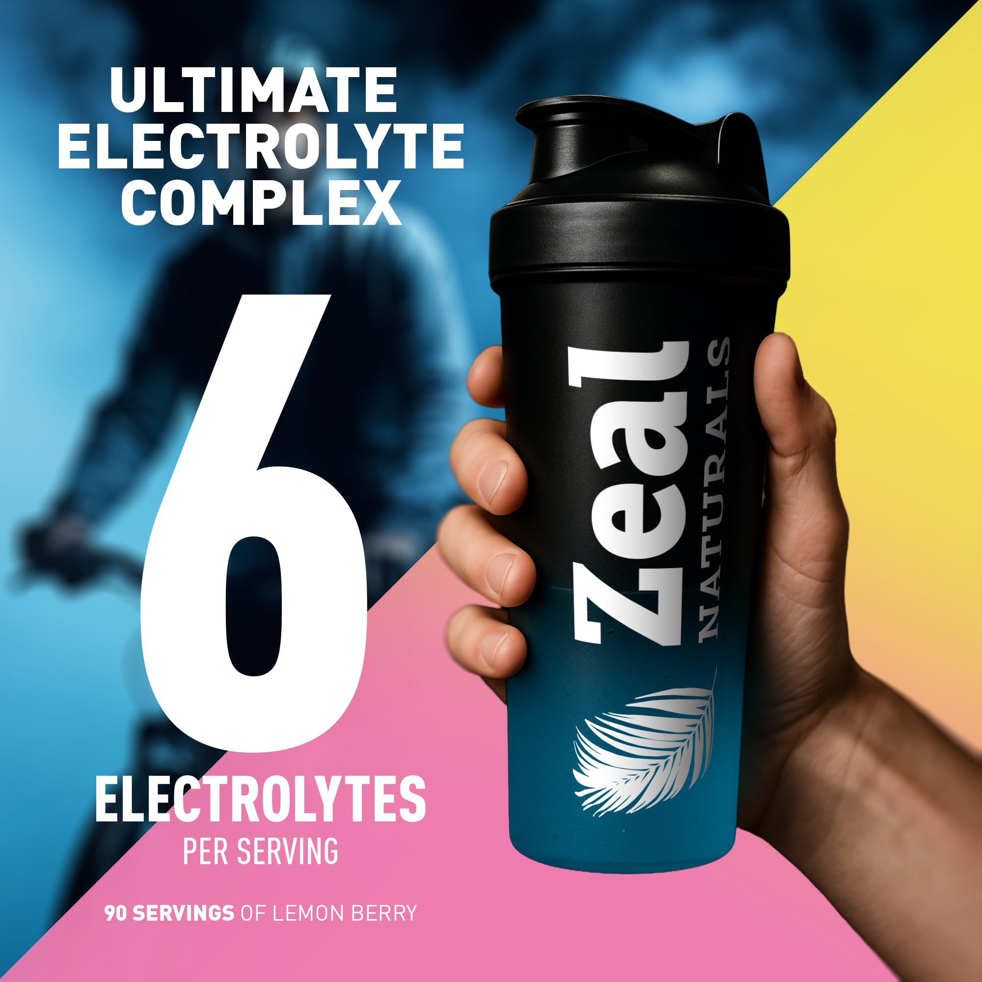 Zeal Electrolyte Powder - 90 Servings | Keto Hydration

