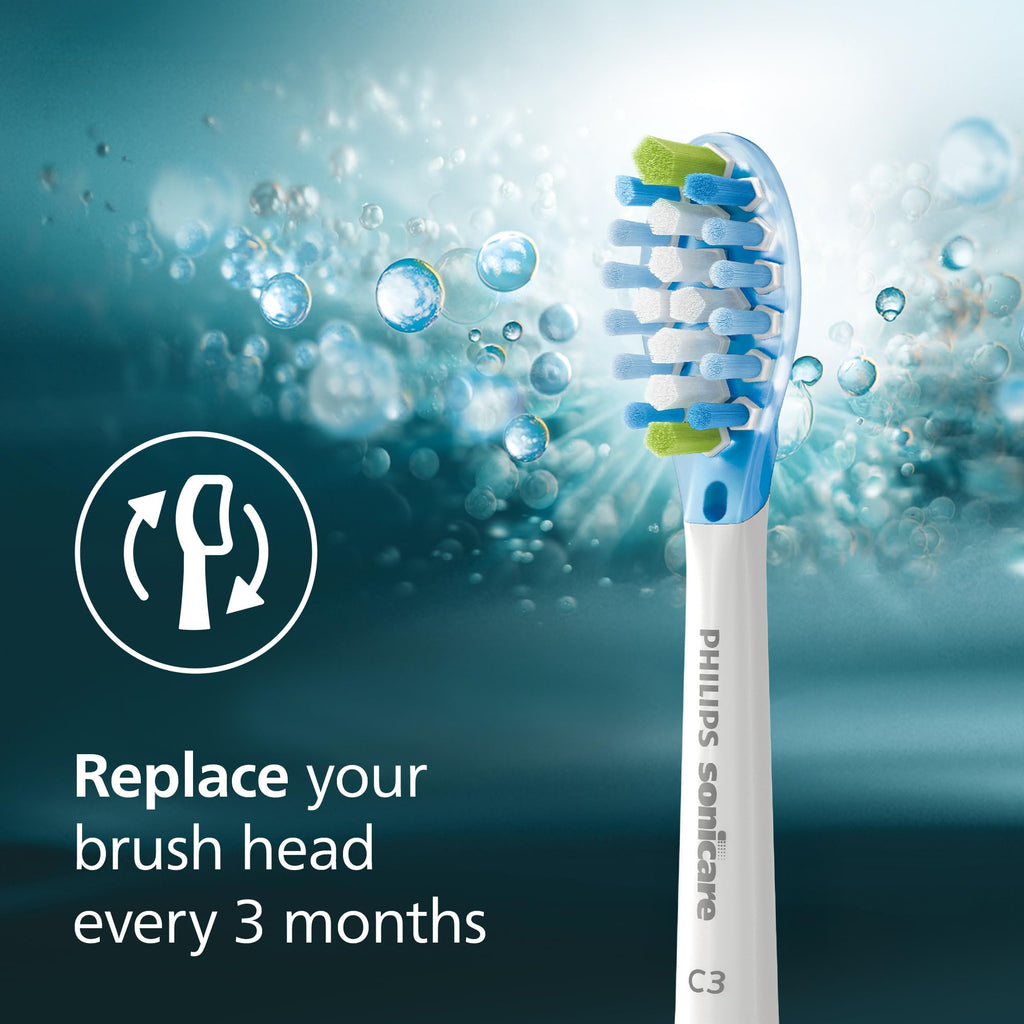 Philips Sonicare C3 Two-in-One Replacement Brush Heads

