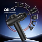 AERLANG Massage Gun with Heat & Cold Therapy | 7 Heads, 20 Speeds

