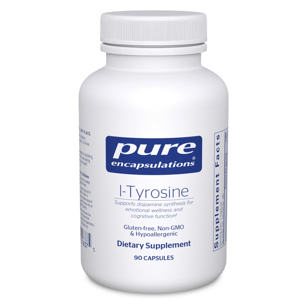 Pure Encapsulations L-Tyrosine Amino Acid for Brain Support

