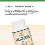 Bioferrin Lactoferrin Supplement 250 mg | Double Wood

