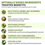 Milk Thistle Liver Support with NAC – Vegan Capsules

