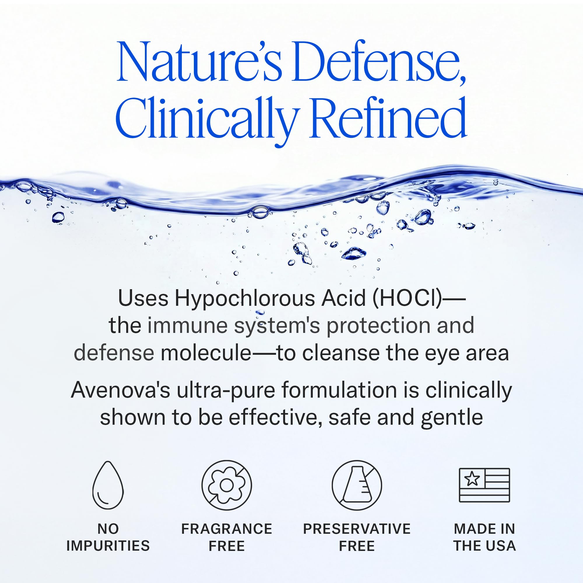 Avenova Eyelid and Eyelash Cleanser Spray | Eye Hygiene

