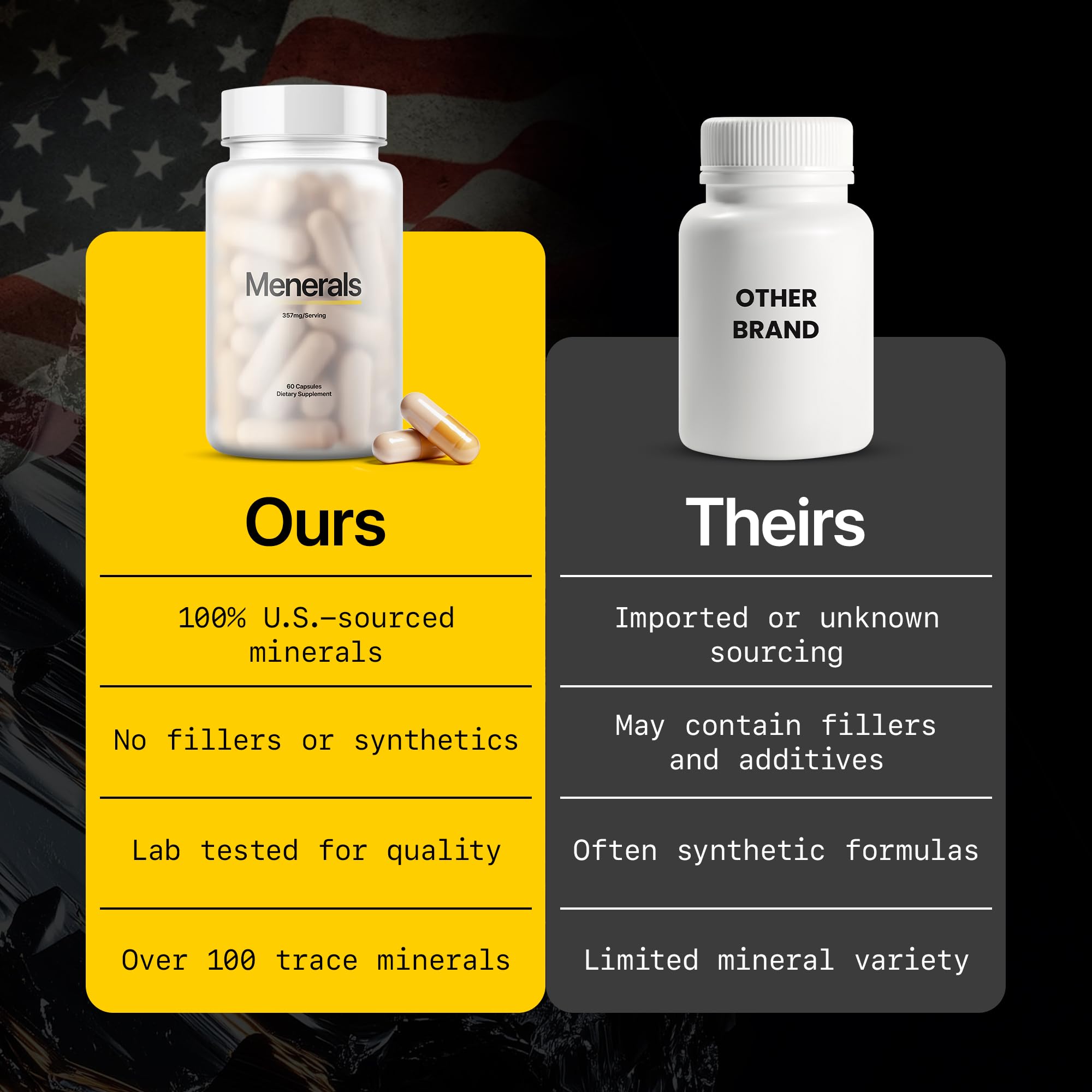 Menerals Men's Multivitamin Mineral With Fulvic Acid


