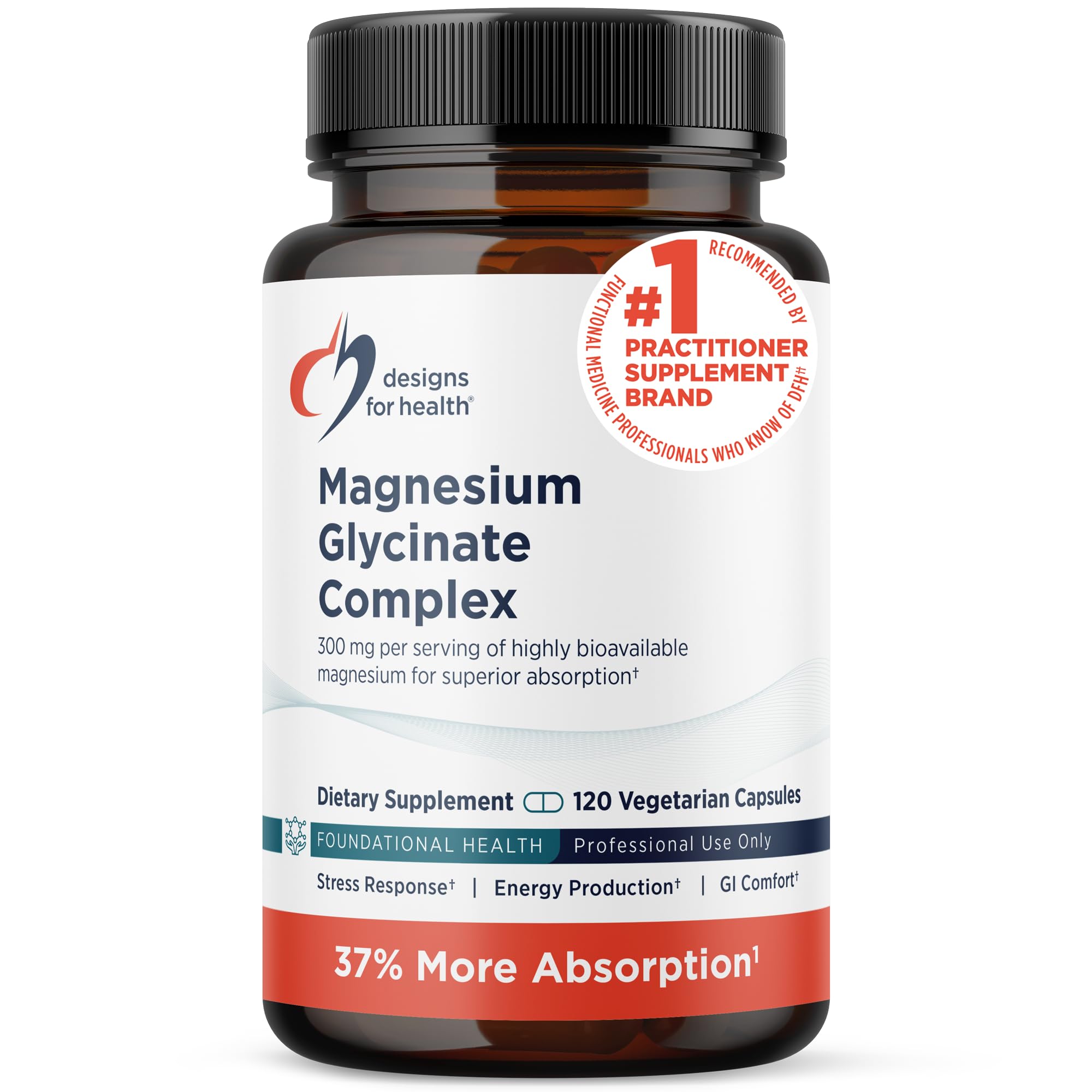 Magnesium Glycinate Complex by Designs for Health | High Absorption

