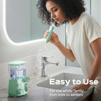 COSLUS E2 Water Flosser – 12 Settings, 2 Modes

