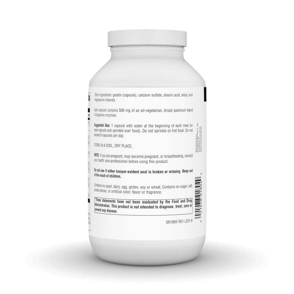 Source Naturals Essential Enzymes 500mg Digestive Enzymes

