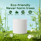 ECOLipak Bamboo Toilet Paper Gentle Plant-Based Color-Free

