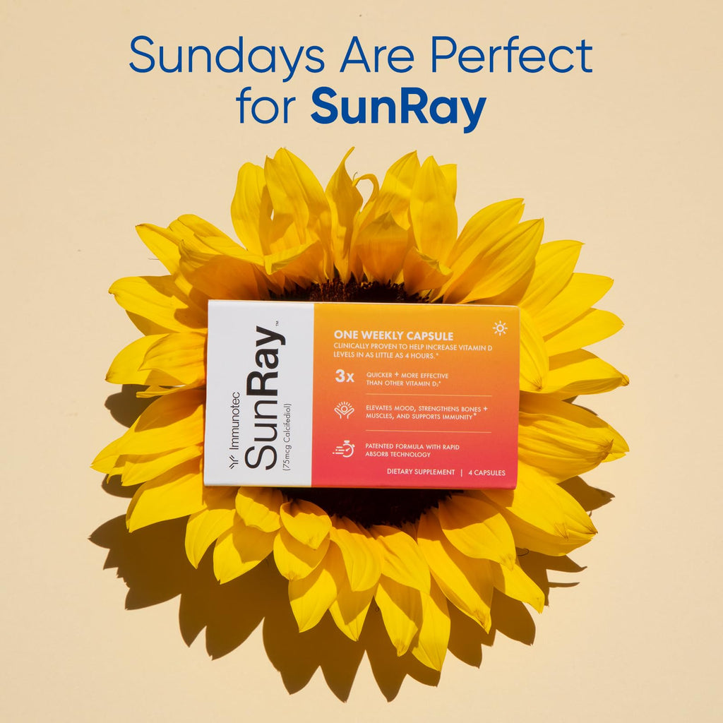 Sunray Calcifediol Vitamin D Supplement | Fast-Acting


