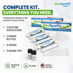 DenSureFit Silicone Denture Reliner Kit for Comfort


