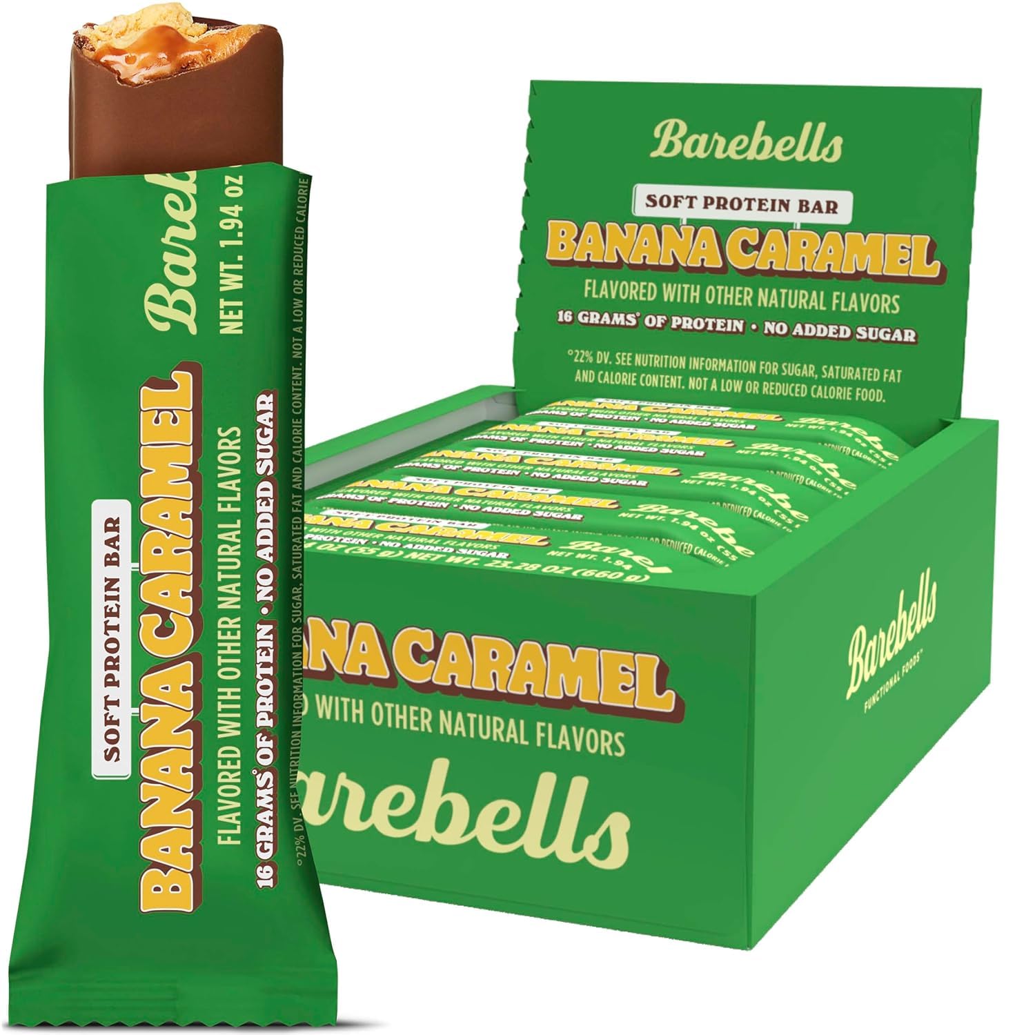 Barebells Protein Bar - 20g Protein, No Added Sugar - High Protein Snack