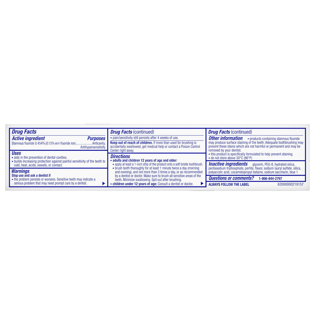 Sensodyne Clinical Repair Whiten & Shine Toothpaste

