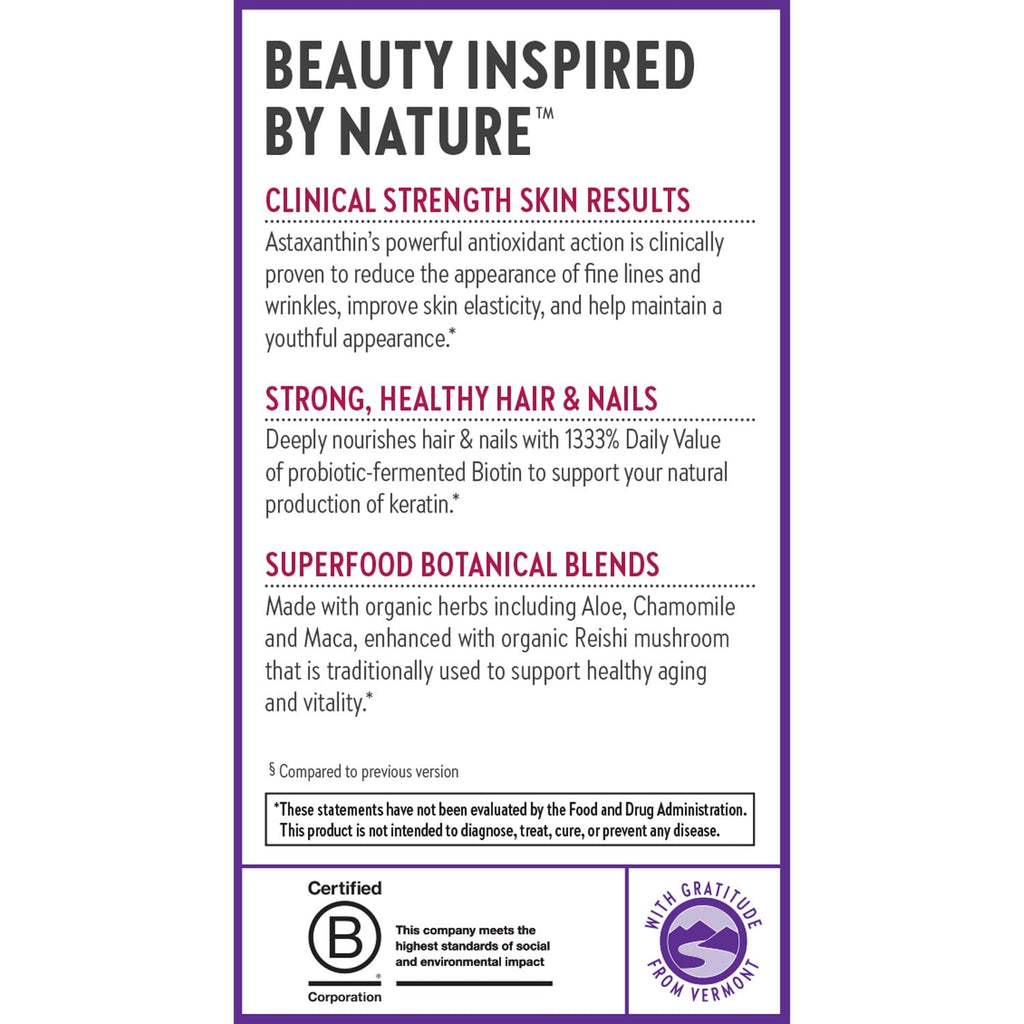 New Chapter Biotin Supplement for Hair Skin Nails

