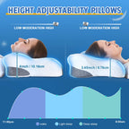 VJASAD Cervical Neck Pillow with Memory Foam

