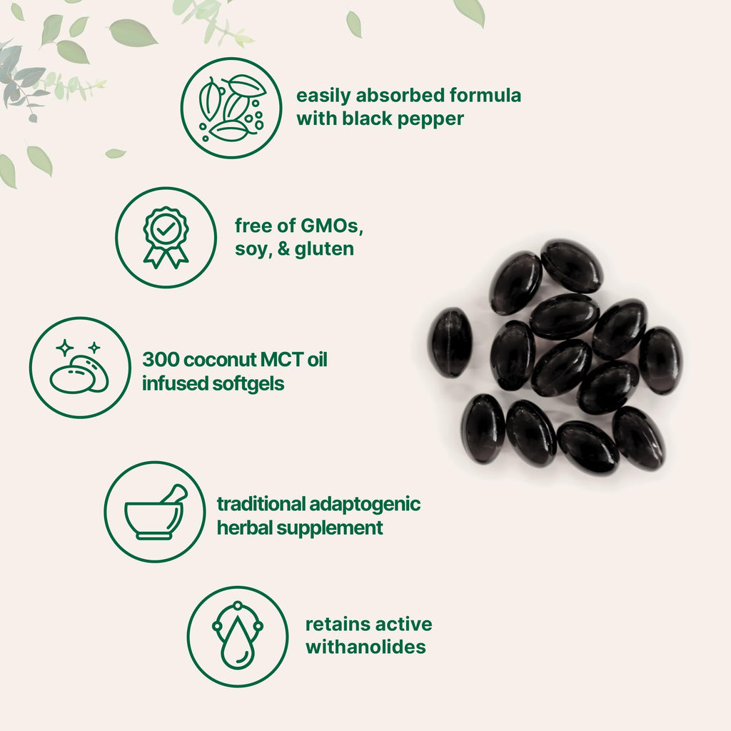 Micro Ingredients Ashwagandha Supplement with Black Pepper


