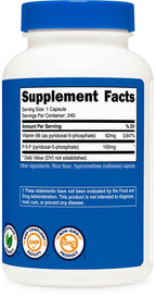 B6 Nutrient Supplement Nutricost

