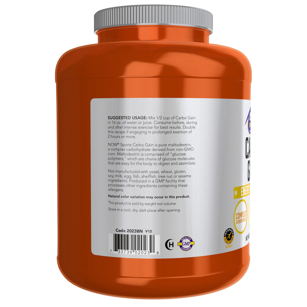 Carbo Gain Maltodextrin by NOW Foods | Complex Carbohydrate

