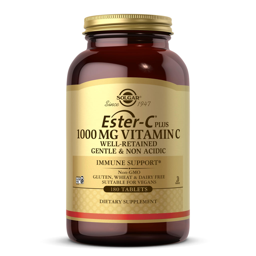 Solgar Ester-C Plus 1000 mg Vitamin C | Gentle Immune Support

