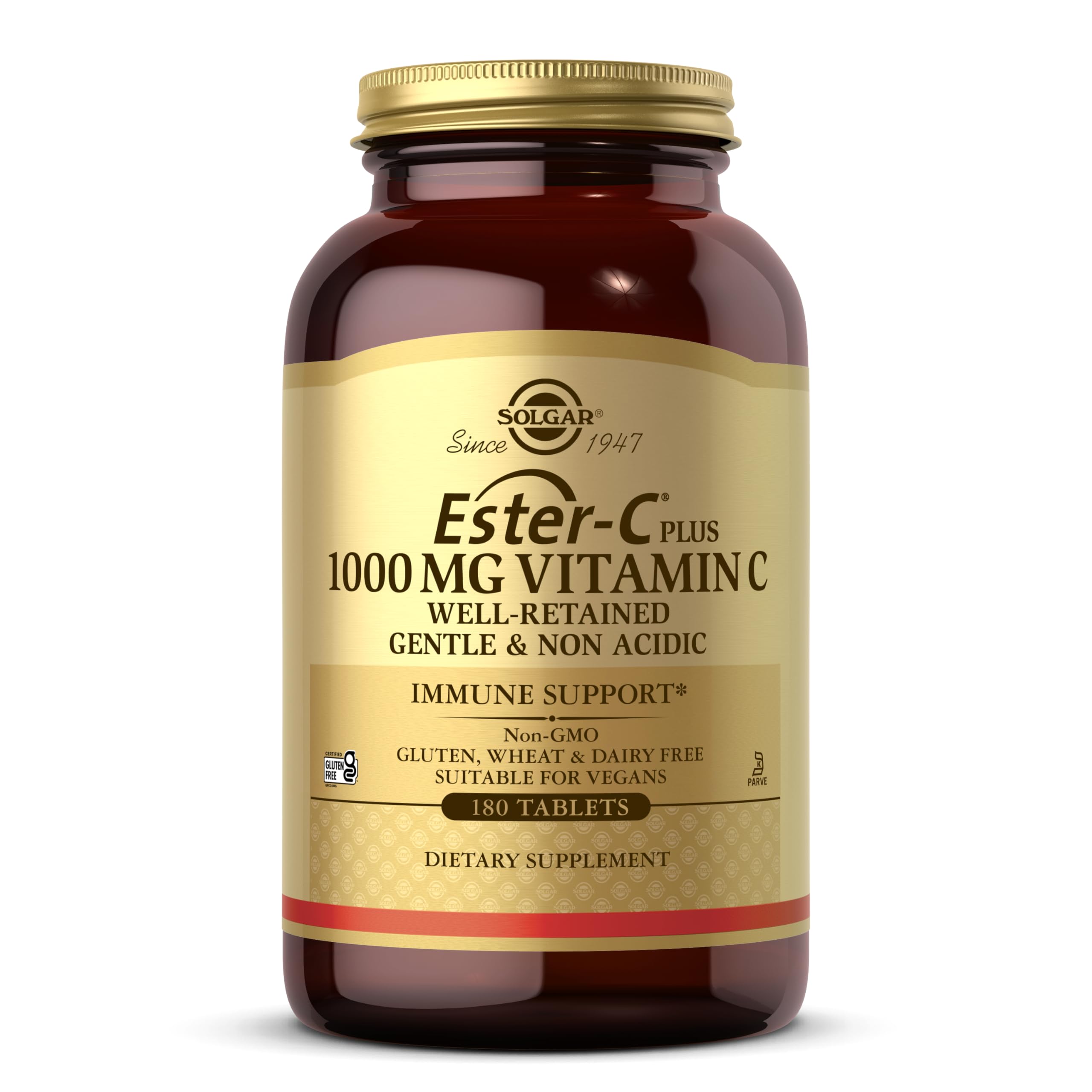 Solgar Ester-C Plus 1000 mg Vitamin C | Gentle Immune Support

