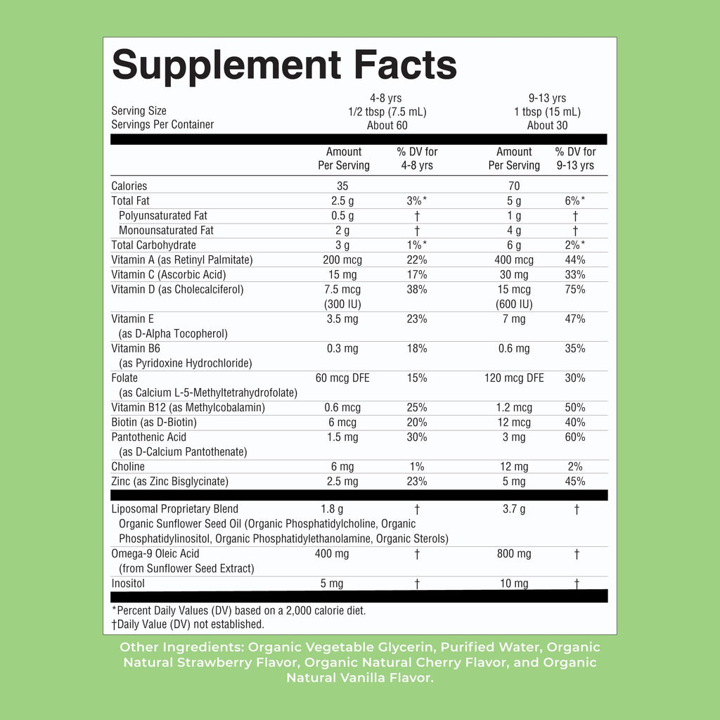 MaryRuth's Kids Multivitamin Liposomal

