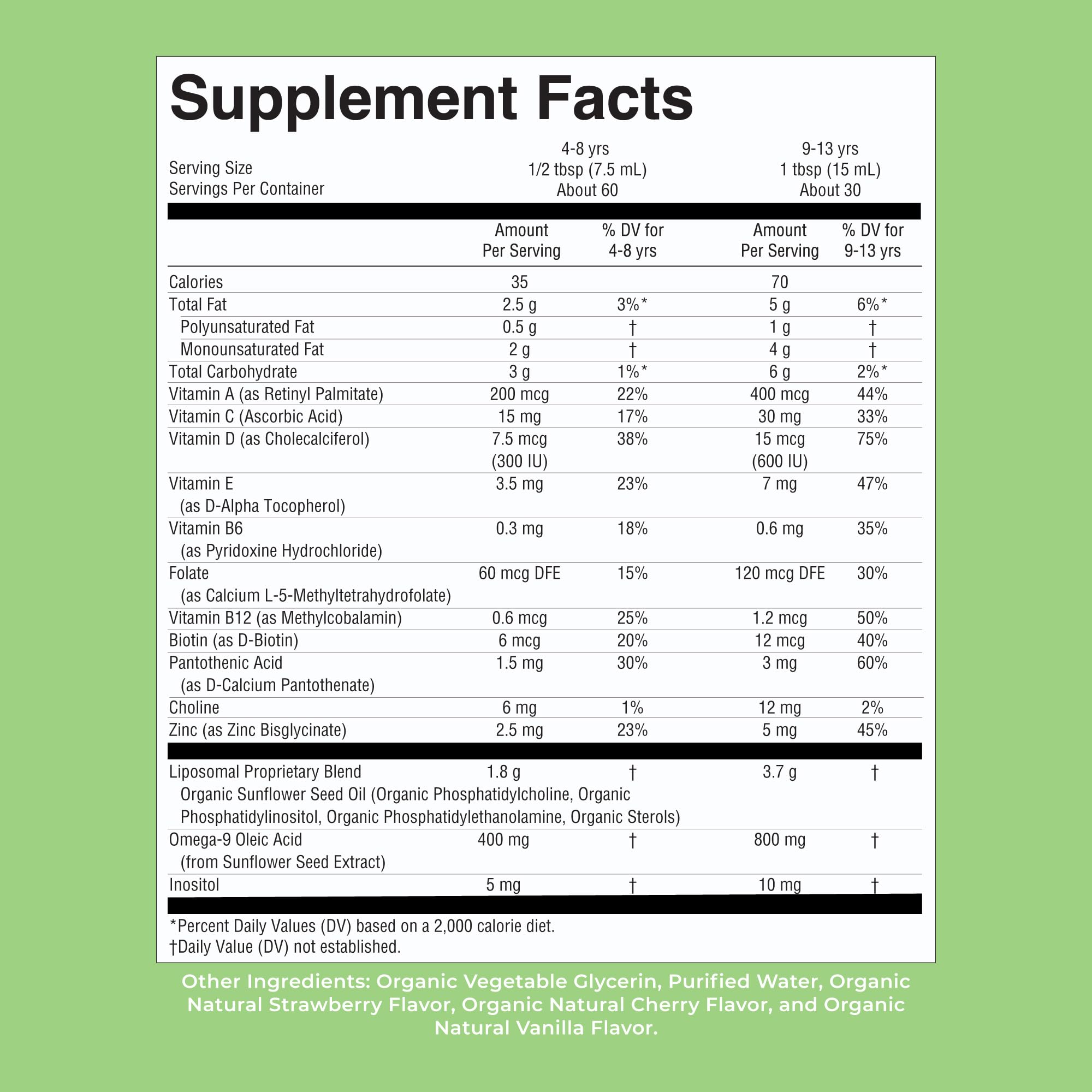 MaryRuth's Kids Multivitamin Liposomal

