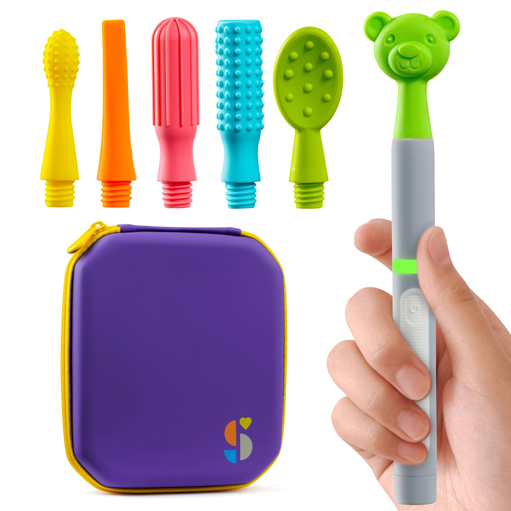Buzz Buddy Oral Motor Kit by Special Supplies Textured Heads

