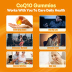 NEVISS CoQ10 Gummies with Omega-3 for Heart Health | Vegan

