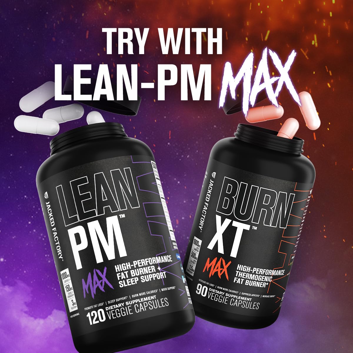 Burn-XT Max Thermogenic Fat Burner | Jacked Factory

