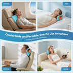 Smedz Neck Massager 4-in-1 with Heat, Vibration, Remote

