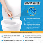 Septic Tank System Treatment Pods - Enzyme Bacteria

