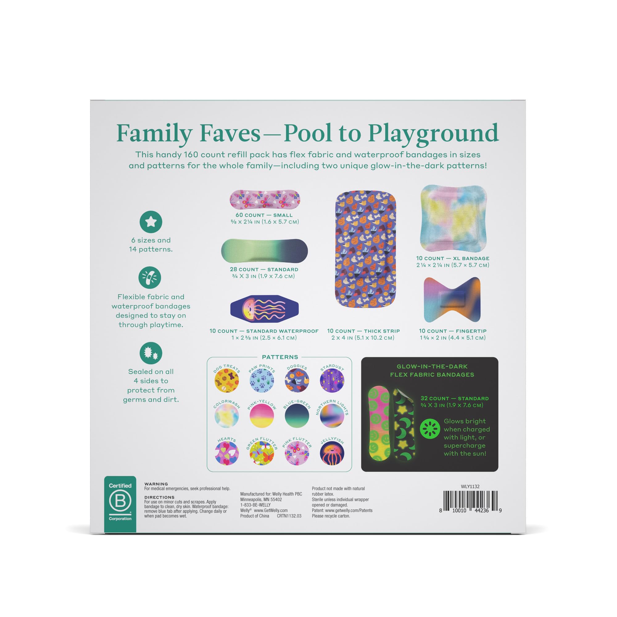 Welly Bandages Flex Fabric Waterproof Protection

