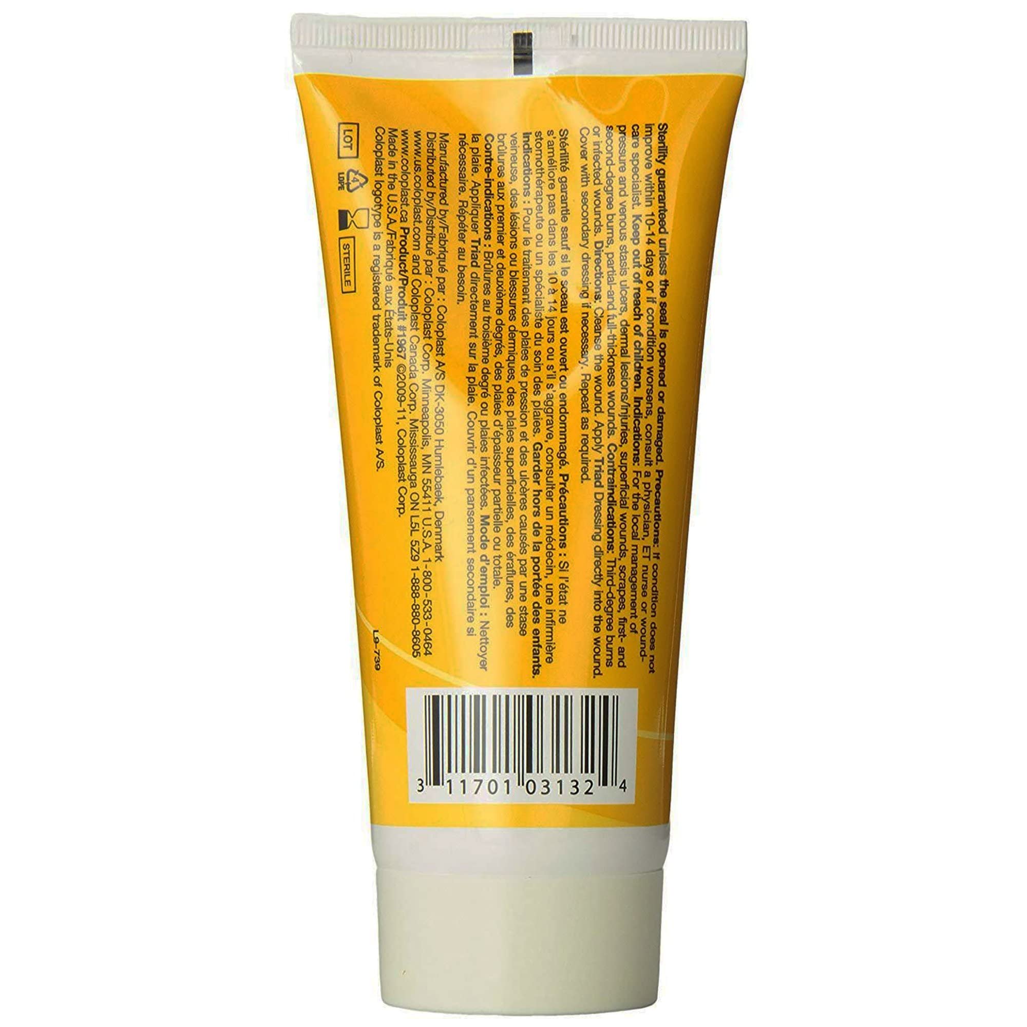 Triad Hydrophilic Wound Dressing with CMC Sterile


