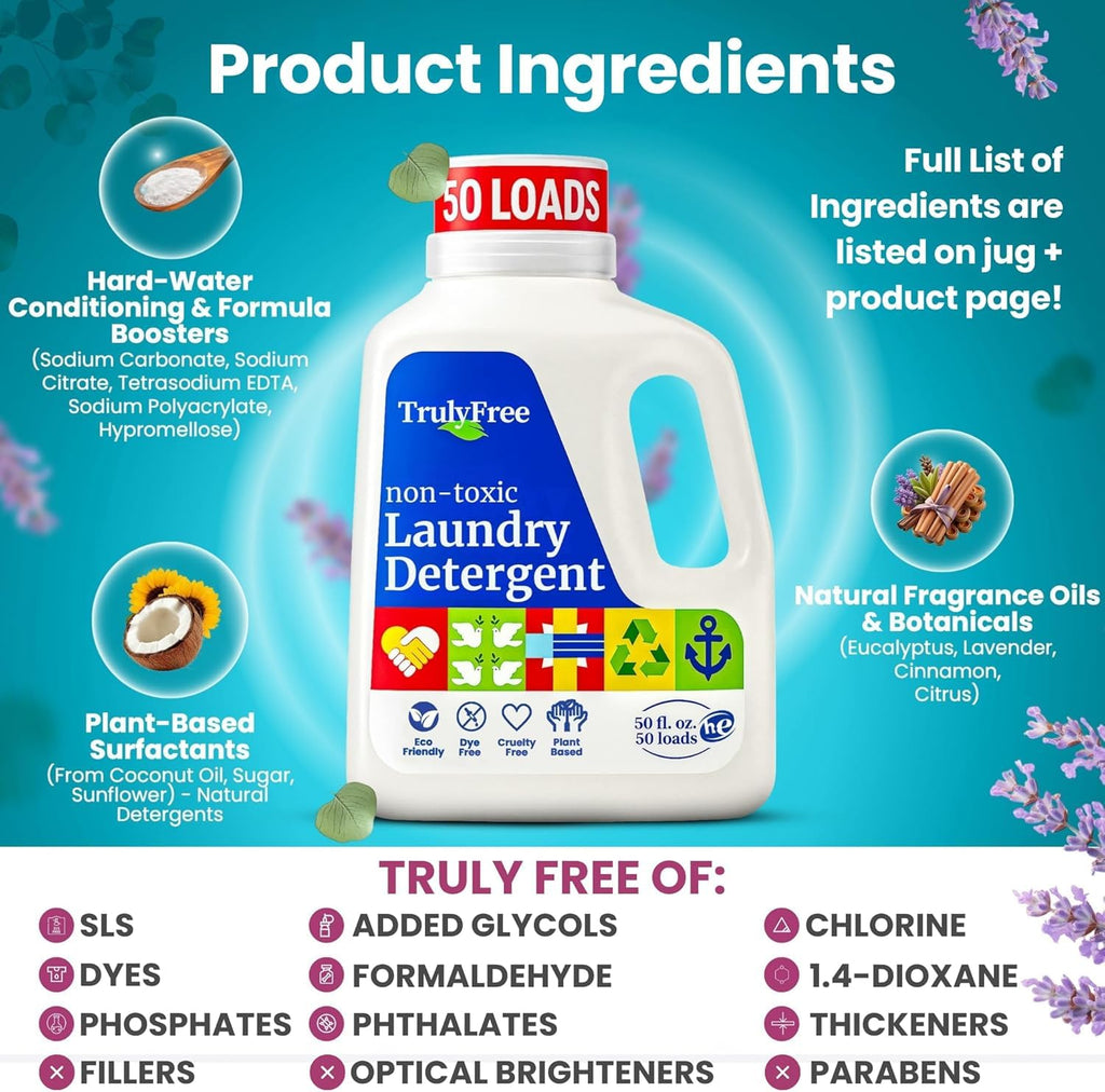 Truly Free Laundry Detergent - Plant-Based

