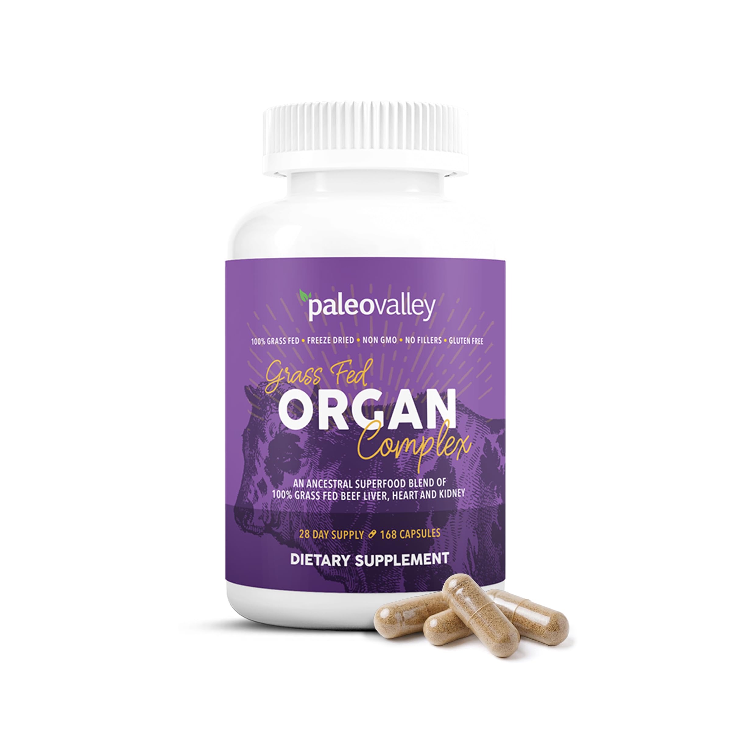 Grass-Fed Freeze-Dried Protein Complex Dietary Supplement

