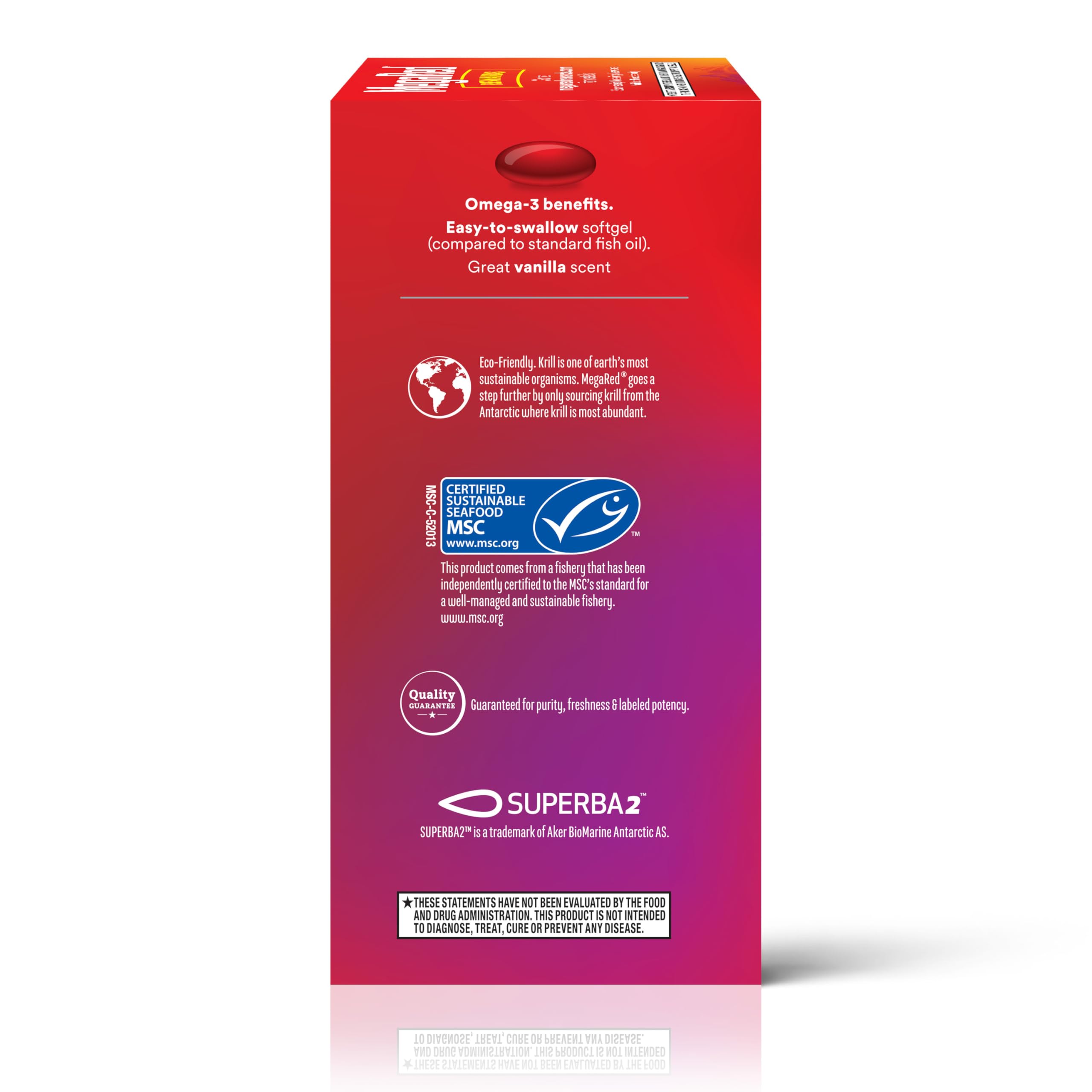 MegaRed Omega 3 Fish Oil & Krill Oil Softgels


