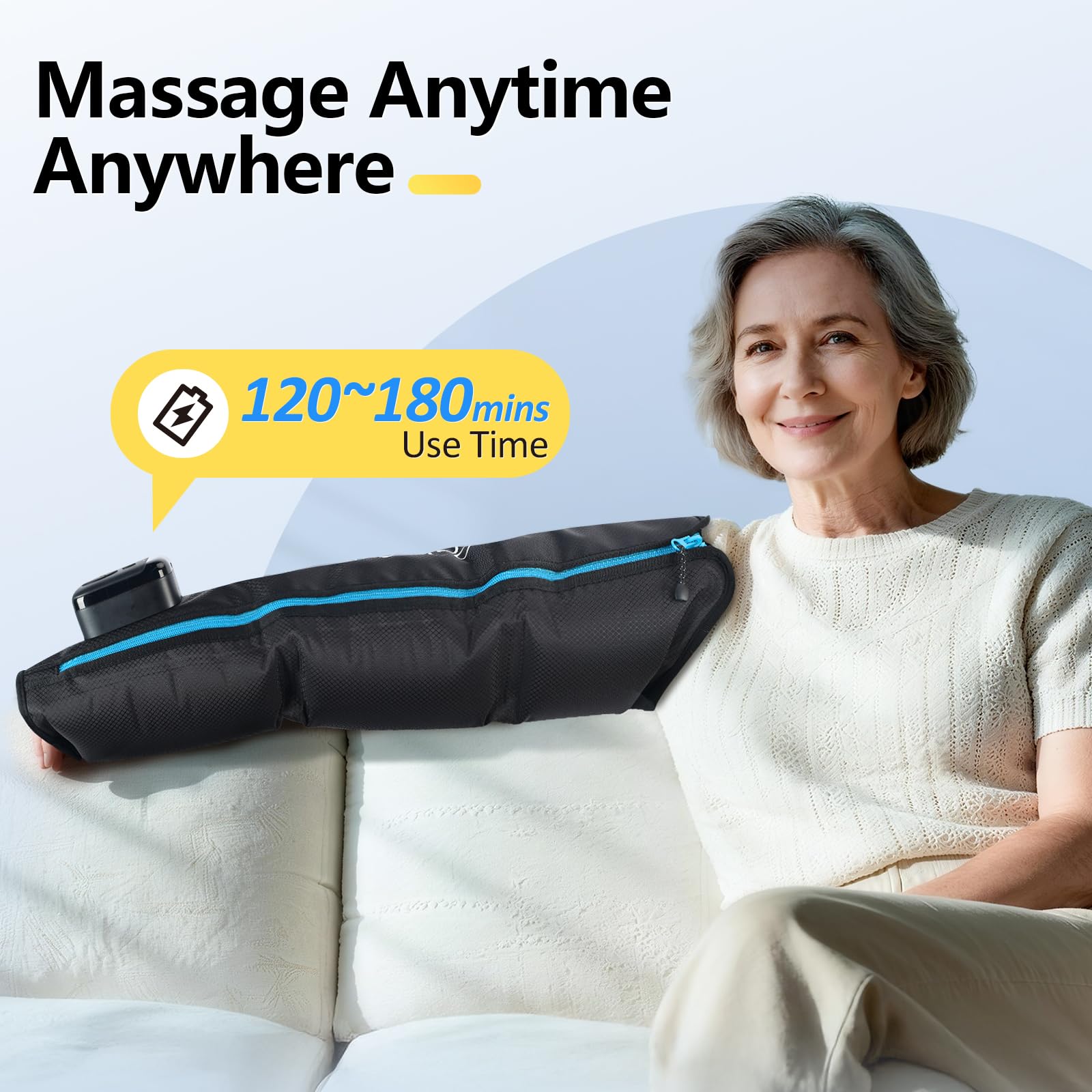 Comfytemp Full-Arm Air Compression Massager | Arm Pain Relief

