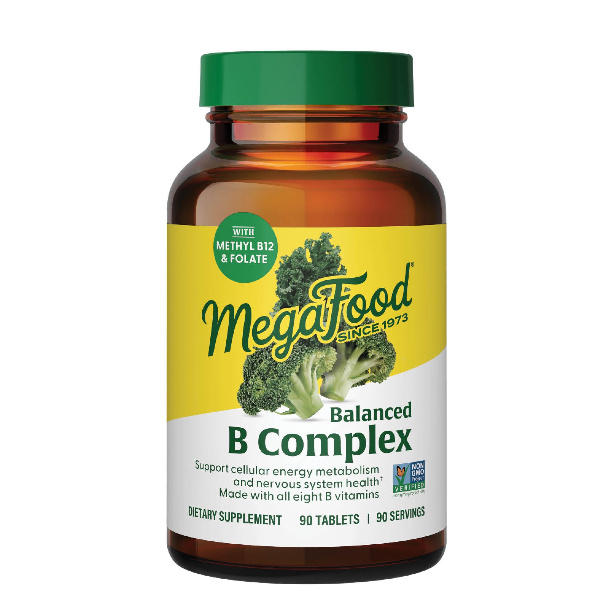 MegaFood Balanced Vitamin B Complex for Mind and Body


