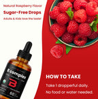 Vitamin B Complex Liquid Drops - USDA Organic B12

